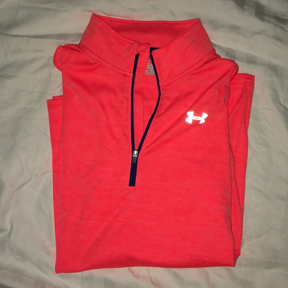 Under armor dry fit quarter zip